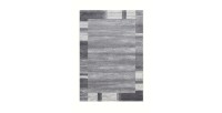 Tapis 170x120cm, design F005G coloris argent - Confort et élégance pour votre intérieur