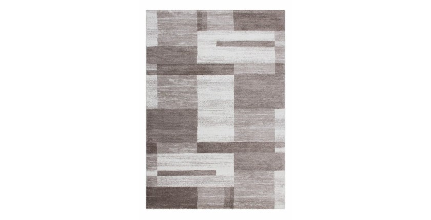 Tapis 150x80cm, design F105G coloris beige - Confort et élégance pour votre intérieur