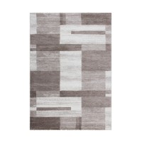 Tapis 170x120cm, design F105G coloris beige - Confort et élégance pour votre intérieur