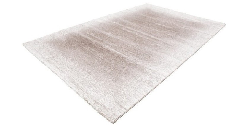 Tapis 150x80cm, design F205G coloris beige - Confort et élégance pour votre intérieur