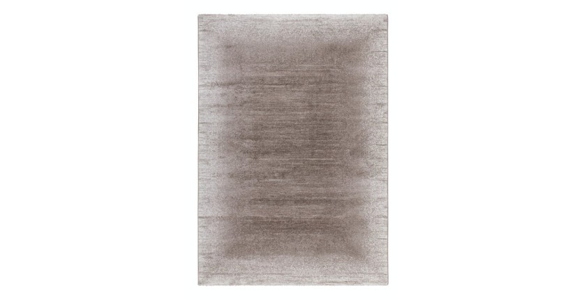 Tapis 170x120cm, design F205G coloris beige - Confort et élégance pour votre intérieur