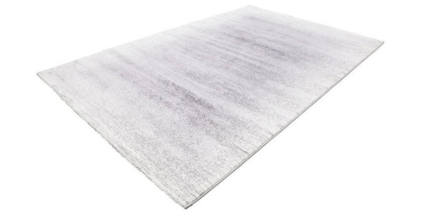 Tapis 150x80cm, design F205G coloris argent - Confort et élégance pour votre intérieur