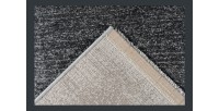 Tapis 150x80cm, design F205G coloris argent - Confort et élégance pour votre intérieur