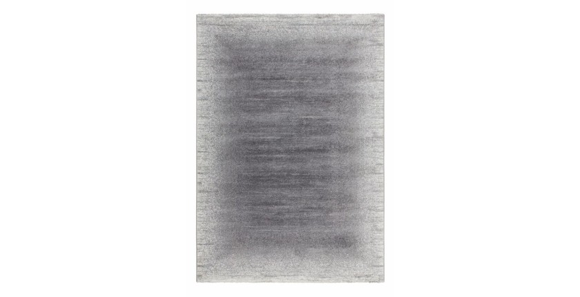 Tapis 150x80cm, design F205G coloris argent - Confort et élégance pour votre intérieur