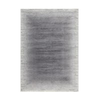 Tapis 170x120cm, design F205G coloris argent - Confort et élégance pour votre intérieur