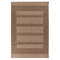 Tapis 170x120cm, design F105A coloris café - Confort et élégance pour votre intérieur