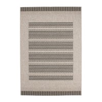 Tapis 290x200cm, design F105A coloris argent - Confort et élégance pour votre intérieur