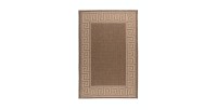 Tapis 150x80cm, design F205A coloris café - Confort et élégance pour votre intérieur