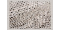 Tapis 110x60cm, design F025A coloris argent - Confort et élégance pour votre intérieur