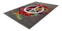 Tapis 150x80cm, design F204E coloris multicolore - Confort et élégance pour votre intérieur