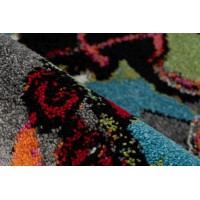 Tapis enfant et ado 170x120cm, design F404E coloris multicolore - Confort et élégance pour votre intérieur