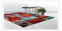 Tapis enfant et ado 290x200cm, design F504E coloris multicolore - Confort et élégance pour votre intérieur