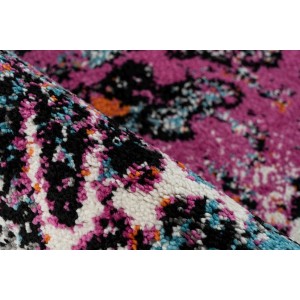 Tapis 170x120cm, design F804E coloris multicolore - Confort et élégance pour votre intérieur