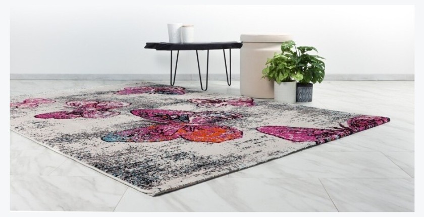 Tapis 230x160cm, design F804E coloris multicolore - Confort et élégance pour votre intérieur