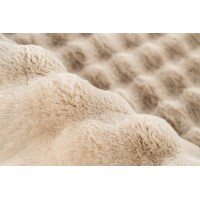 Tapis 230x160cm, design H008Y coloris beige - Confort et élégance pour votre intérieur