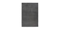 Tapis 150x80cm, design H008Y coloris graphite - Confort et élégance pour votre intérieur