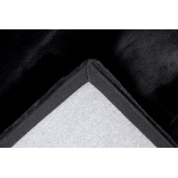 Tapis 230x160cm, design H008N coloris noir - Confort et élégance pour votre intérieur