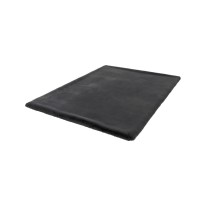 Tapis 150x80cm, design H008N coloris graphite - Confort et élégance pour votre intérieur