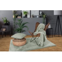 Tapis 170x120cm, design H008N coloris jade - Confort et élégance pour votre intérieur