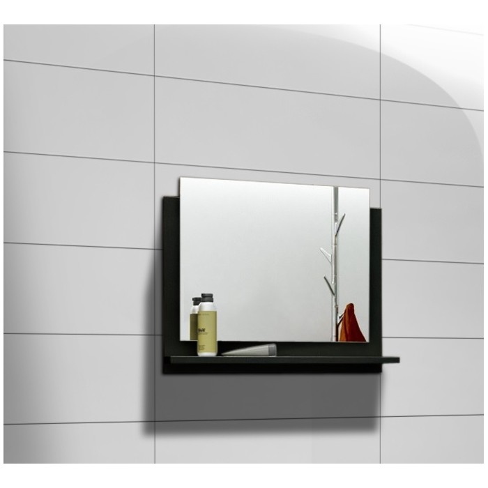 Miroir de salle de bain pour collection OWL/RAVEN/BIRD, coloris noir