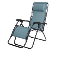 Fauteuil relax d'extérieur coloris bleu, dimension 176x108x64cm