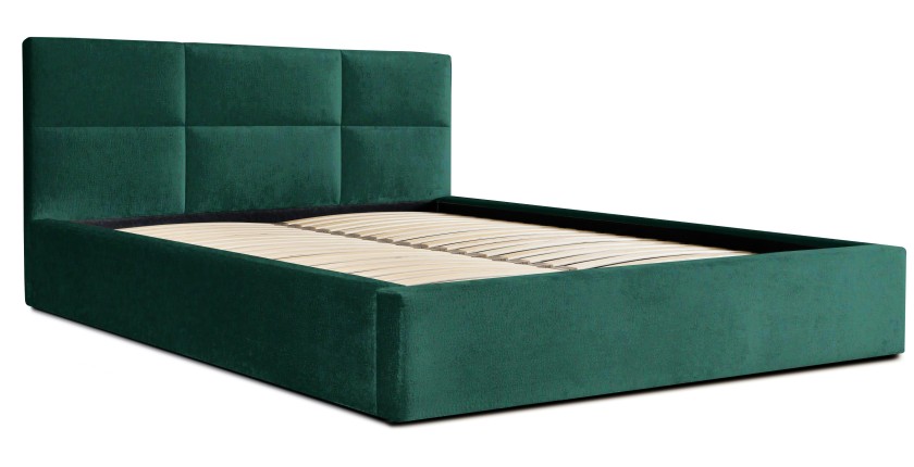 Lit coffre 140x200 vert - Collection MANHATTAN