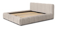 Lit coffre 140x200 coloris beige - Collection COCOON