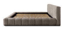 Lit coffre 180x200 coloris taupe - Collection COCOON