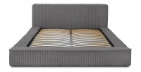 Lit coffre 140x200 gris - Collection COCOON