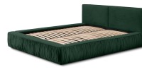 Lit coffre 160x200 coloris vert - Collection MINAO