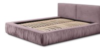 Lit coffre 140x200 coloris rose - Collection MINAO