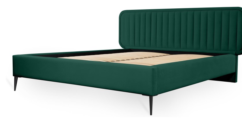 Lit 140x200 coloris vert - Collection ORIZON