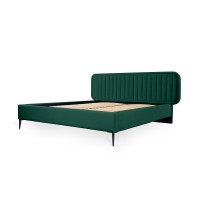 Lit 160x200 coloris vert - Collection ORIZON