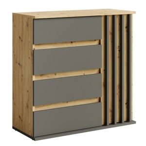 Dressoir met 1 deur en 4...