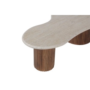 Table basse en bois massif collection DELHI - Style ethnique et design