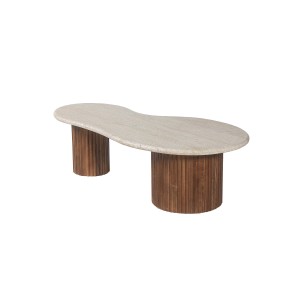 Table basse en bois massif collection DELHI - Style ethnique et design