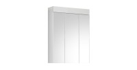 Meuble de rangement avec miroir à suspendre – Blanc laqué – VENICE